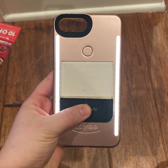 LuMee iPhone 8 Plus Case, Rose Gold - Picture 6 of 14